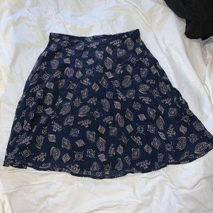 Amanda Smith Pure Silk 90s Vintage Skirt